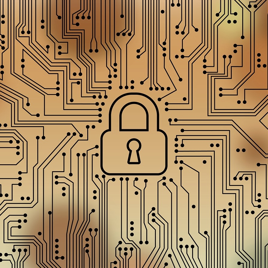 AI image of lock and circuit board. Source: https://pixabay.com/illustrations/computer-circuit-board-cpu-security-6560745/