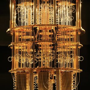 Quantum computer Source: IBM Research https://www.flickr.com/photos/ibm_research_zurich/40786969122/in/photostream/ Alteration: Background removed